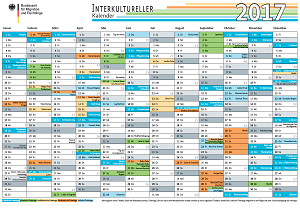 interkultureller kalender 2017