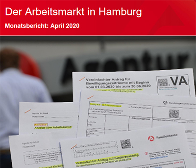 arbeitsmarkt hamburg april 2020
