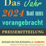 Pressemitteilung Bürger helfen Bürgern e.V. Hamburg